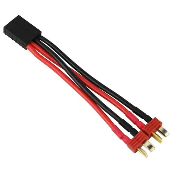 oliyin 2pcs interconexiones antideslizante Deans a 1Female_3