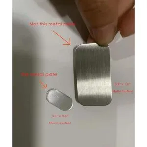 SALEX Placas de metal para montaje magnético pared_4