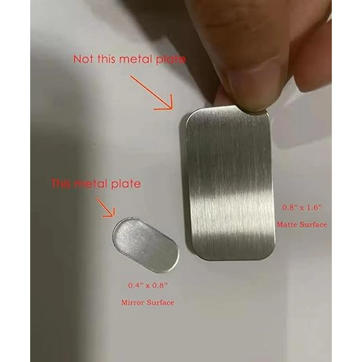 SALEX Placas de metal para montaje magnético pared_4