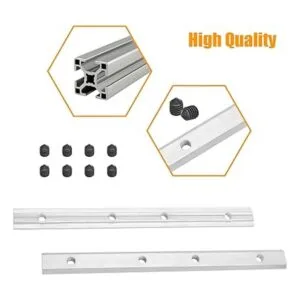 Qjaiune 4 conectores de línea recta 3030 conectores de_3