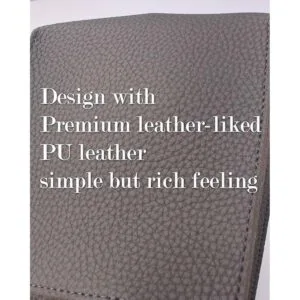 Funda cuadrada de cuero para caja de pañuelos con_6