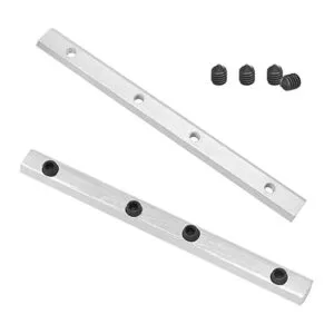 Qjaiune 4 conectores de línea recta 3030 conectores de_5