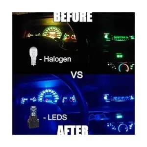 BlyilyB Paquete de 10 bombillas LED de cuña T5 2721 37 74_5