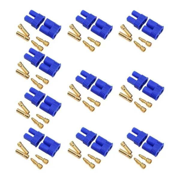 10 juegos EC2 conector de batería adaptador de enchufe RC_1