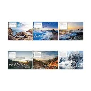 Calendario de pared con versículo bíblico de Be Not Afraid_3