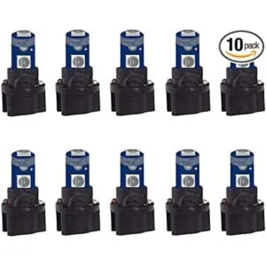 BlyilyB Paquete de 10 bombillas LED de cuña T5 2721 37 74_1