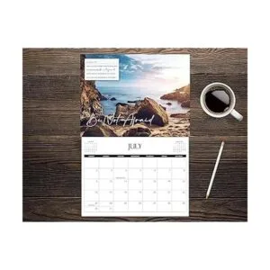 Calendario de pared con versículo bíblico de Be Not Afraid_5