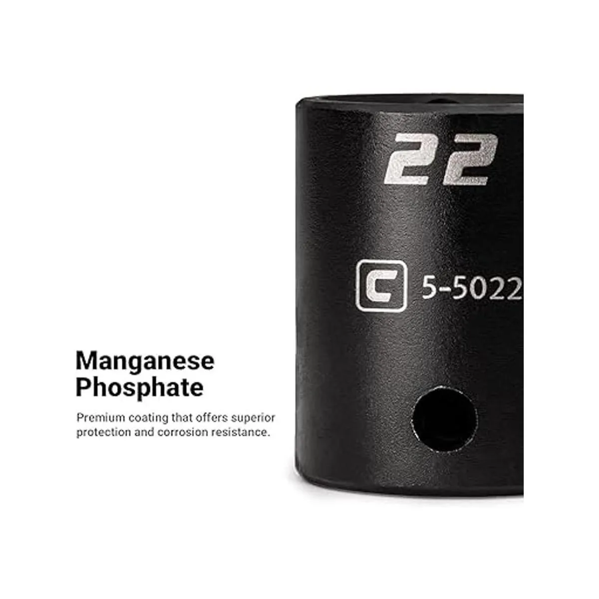 Capri Tools Enchufe de impacto poco profundo 12_4