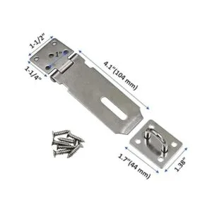 DGOL 3 paquetes de pestillo de acero inoxidable de 4_3