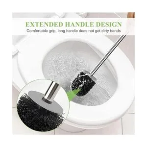 Cepillo y soporte de inodoro cepillo de inodoro de tamaño_5