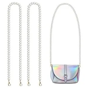 Cadenas de perlas con hebillas de metal cadena con asa de_1