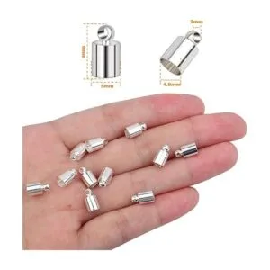 Aylifu Kit de 100 piezas de pegamento chapado en plata en_3