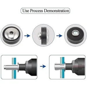 50pcs Large flange blind rivets AluminumFlange Diameter_5