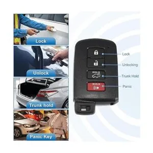 X AUTOHAUX HYQ14FBA 1551A14FBA Carcasa para llavero de_3