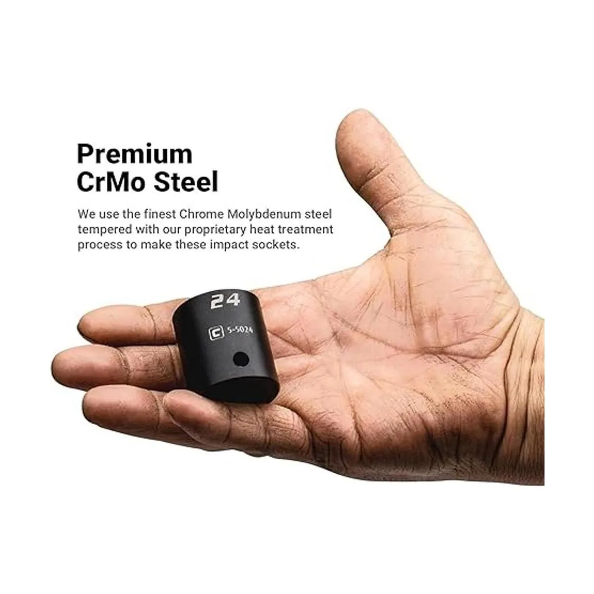 Capri Tools Enchufe de impacto poco profundo 12_3