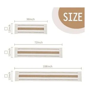 Home Camino de mesa de macramé estilo granja de_7