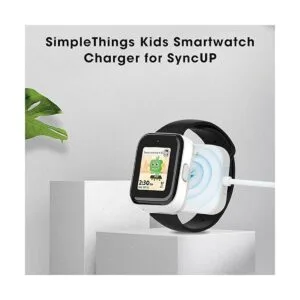 SimpleThings Cargador de reloj para niños SyncUP blanco_6