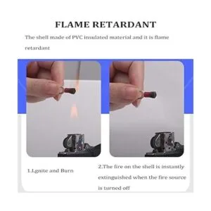 Teansic 200 piezas de 1614 AWG 8 negro y rojo con_4