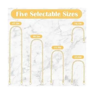 Cadena de 5 tamaños diferentes cadenas de hierro planas_2