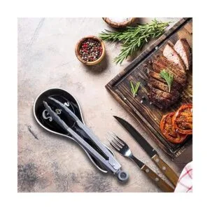 DAYYET Soporte de cuchara de cerámica para encimera de_7