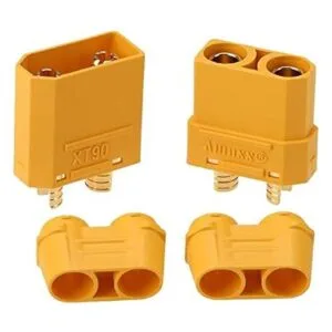 5 pares Amass XT90 XT90H Adaptador de conector de bala_2