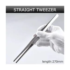 Pinzas de acero inoxidable para reptiles de kathson_3