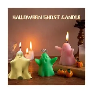 2 piezas de molde de vela fantasma molde de silicona de_6