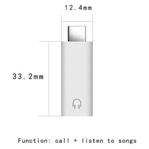 rgzhihuifz Adaptador USB C a conector de auriculares de_4