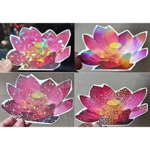 CMFUPRT 24 hojas holográficas de tamaño A4 lámina_3