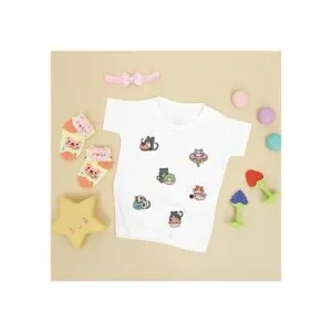 Nicime 18 parches de gato para ropa planchar o coser en_4