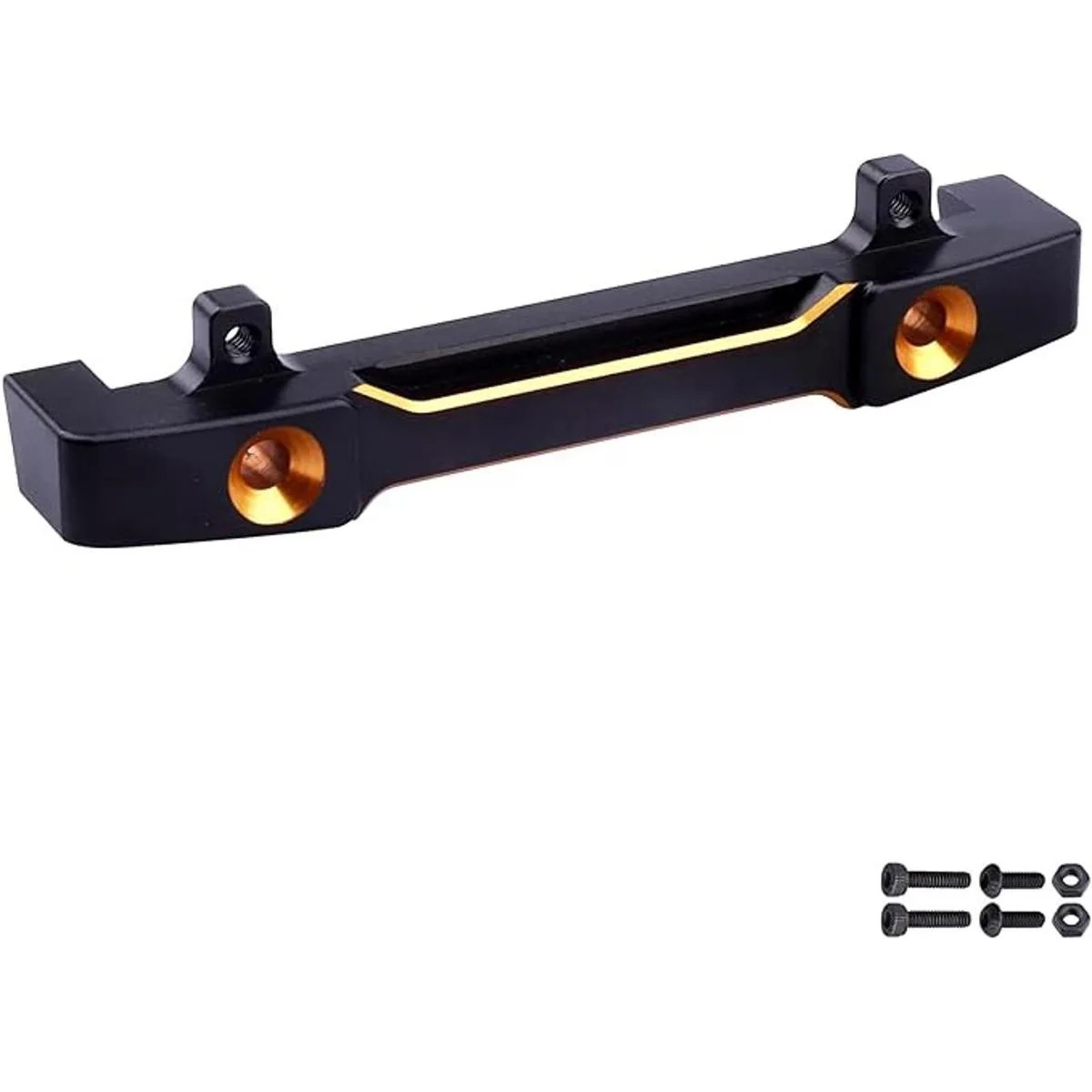 Soporte de parachoques trasero de aluminio de metal para_1