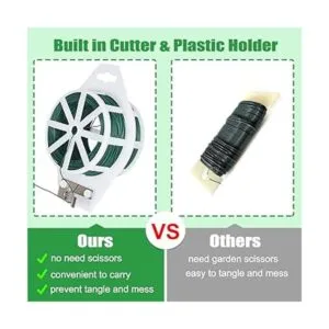 Alambre floral para hacer coronas con cortador integrado_2