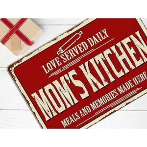 ALREAR Cartel de aluminio rústico para decoración de pared_7