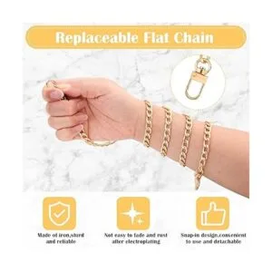 Cadena de 5 tamaños diferentes cadenas de hierro planas_3