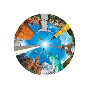 Mesa redonda Puzzle de legendario Monumentos 500 piezas_1