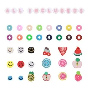 3300 cuentas de arcilla para hacer pulseras con 7 tipos de_4