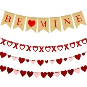 Juego de 4 decoraciones para el día de San Valentín no_1