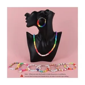 3300 cuentas de arcilla para hacer pulseras con 7 tipos de_2