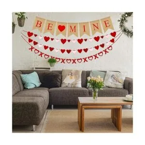 Juego de 4 decoraciones para el día de San Valentín no_4