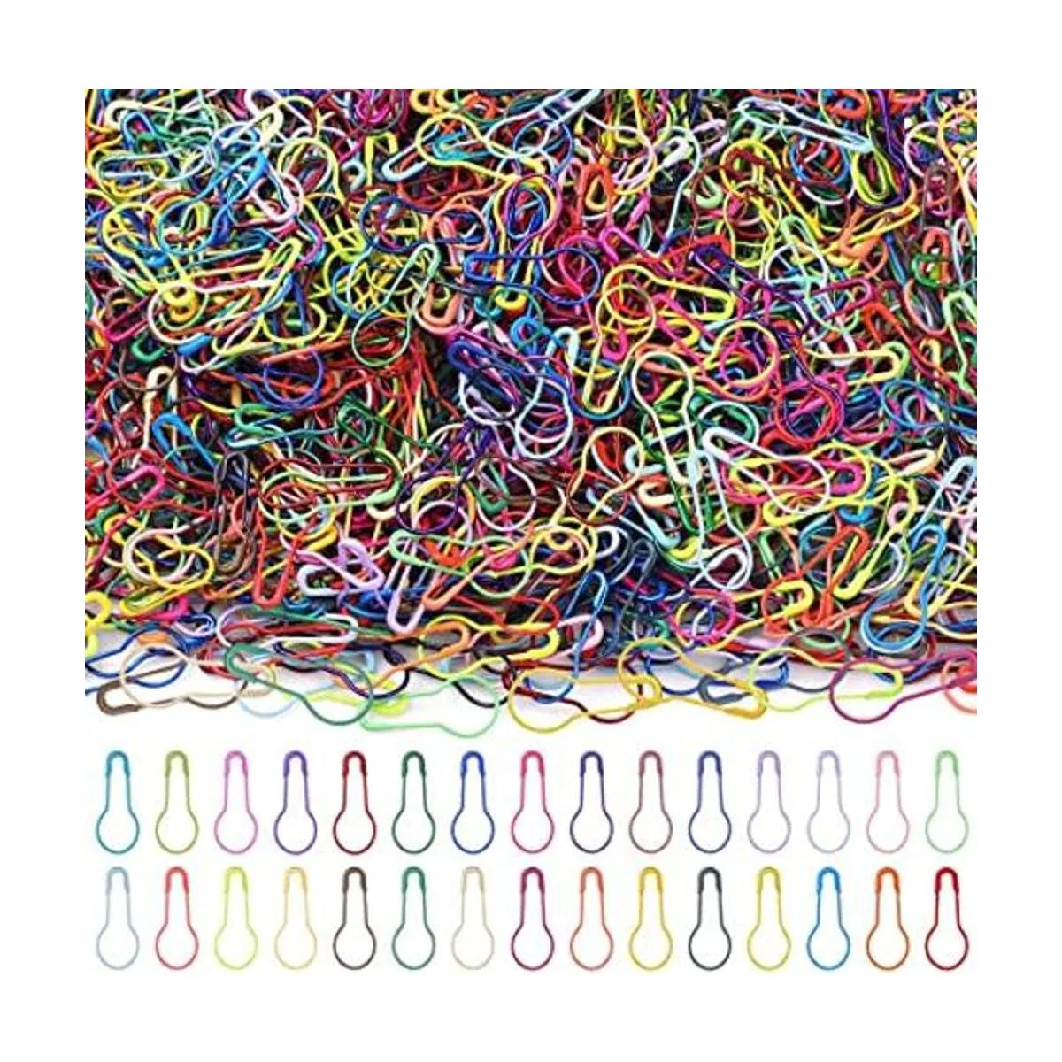 1500 marcadores de punto de ganchillo Calabash pasadores_1