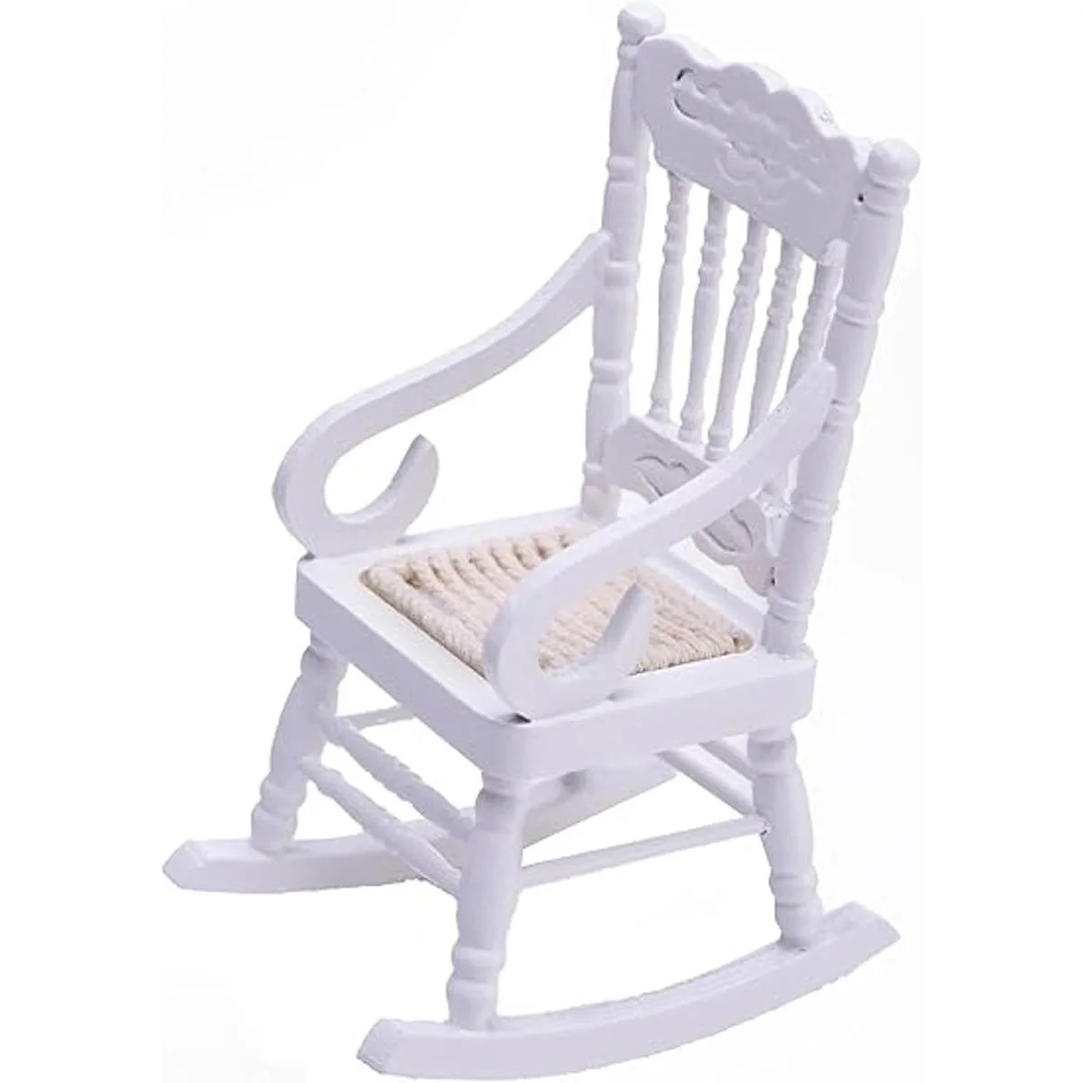 SUCCUNA Sillas miniatura de casa de muñecas a escala 1 12_3