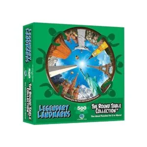 Mesa redonda Puzzle de legendario Monumentos 500 piezas_3