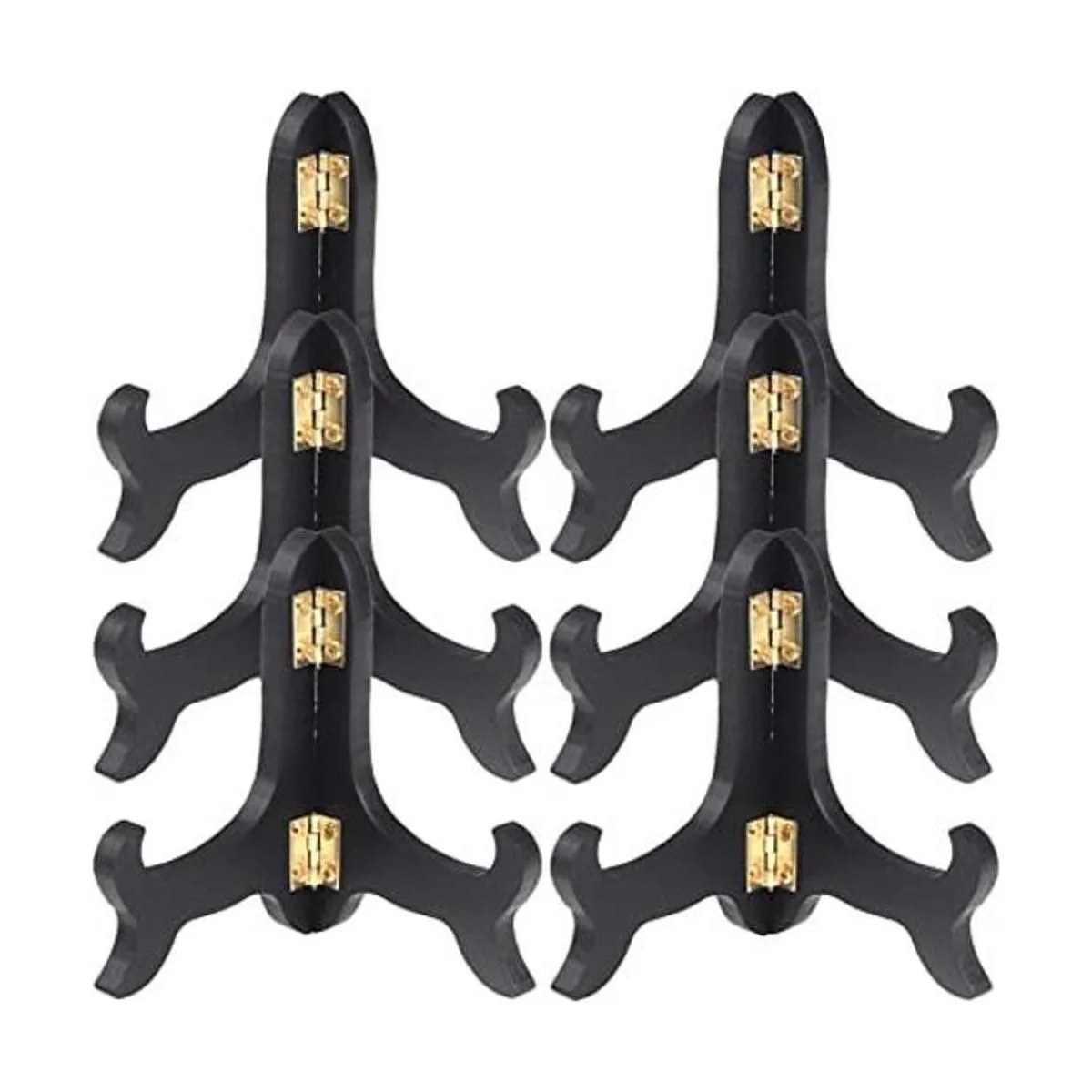 LOCOLO 6 paquetes de soportes de madera negra para_1