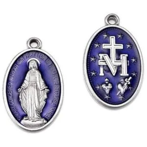 YionZian 10 dijes de medalla milagrosa de Jesús católico_3