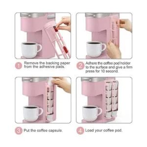 Sungrace Soporte para cápsulas de café K Cup para café_3