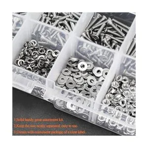 HELIFOUNER Kit de 420 tornillos de casquillo avellanados_6