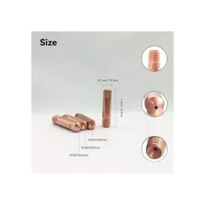 Puntas de contacto de cobre 0.035 pulgadas .030_4