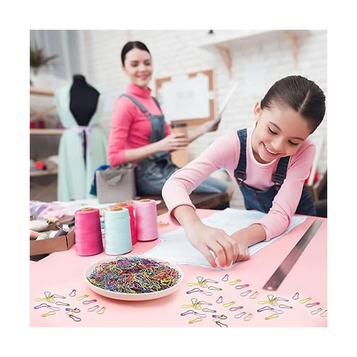 1500 marcadores de punto de ganchillo Calabash pasadores_3