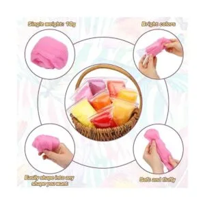 Needle Felting Wool 80 g 8 Colors Nature Wool Roving_4