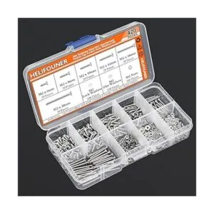 HELIFOUNER Kit de 420 tornillos de casquillo avellanados_7